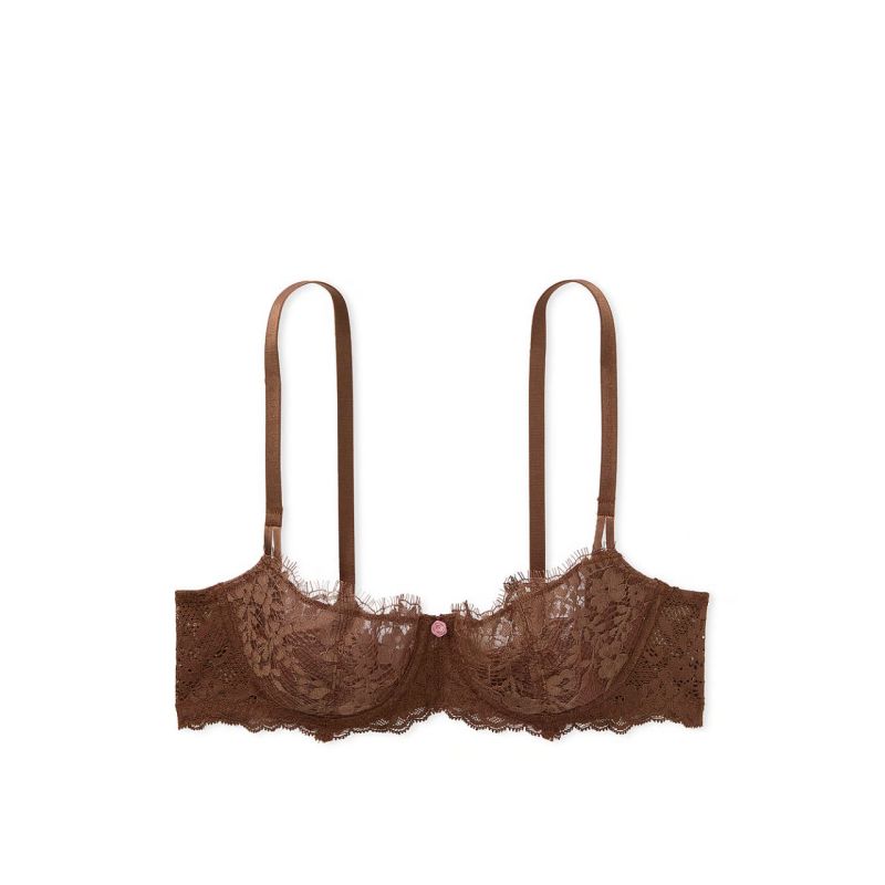 Бюстгальтер Dream Angels Wicked Unlined Lace Balconette Bra Mousse