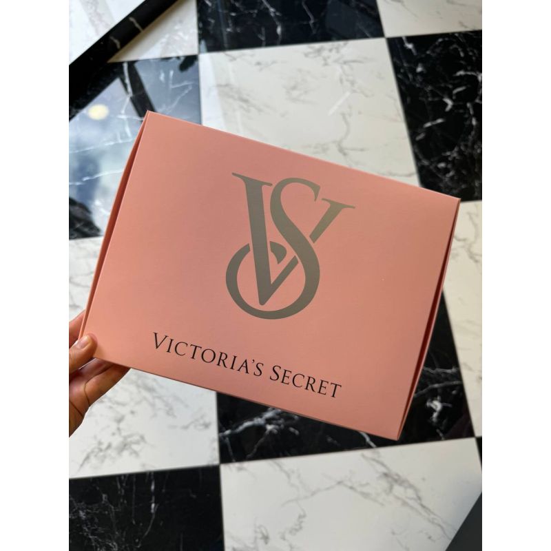 Подарункова коробка рожева VS (M)