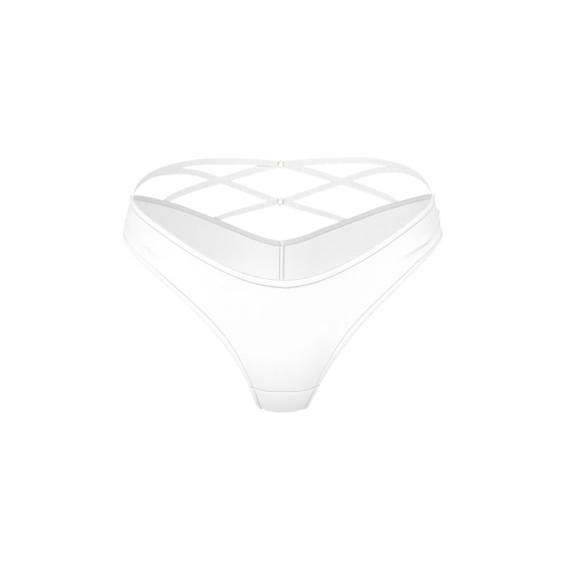 Трусики Smooth Strappy-Back Tanga Panty White