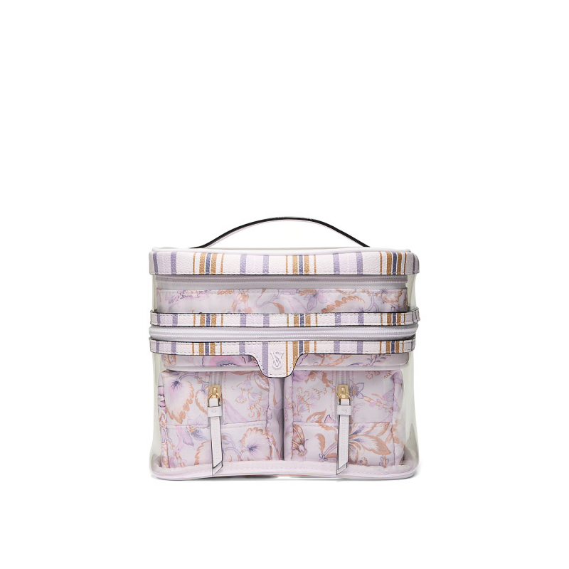 Набір косметичок 4-in-1 Train Case Lilac Paisley