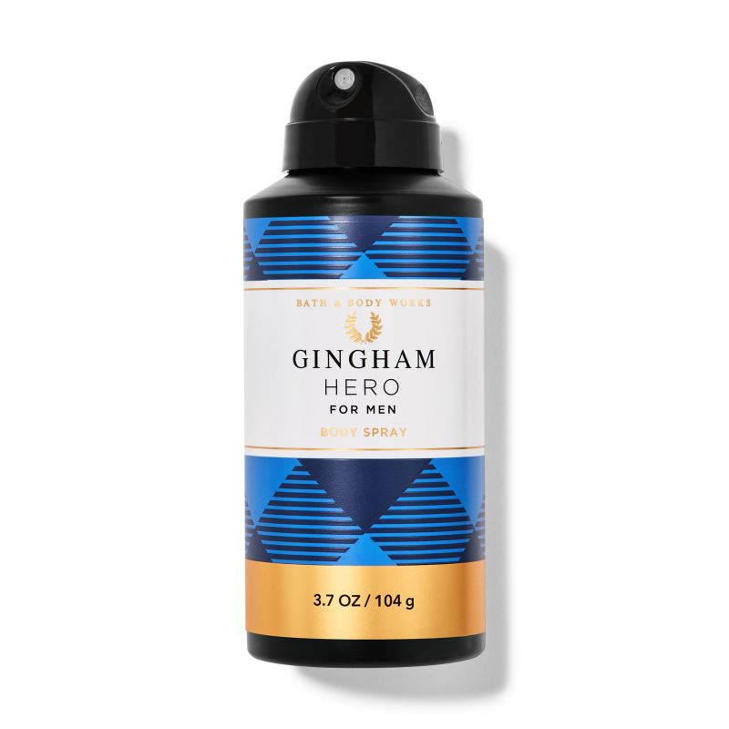 Чоловічий дезодорант-спрей для тіла Gingham Hero