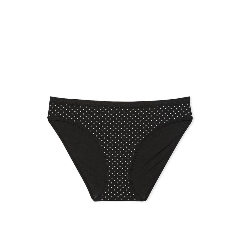 Трусики Cotton Bikini Panty Black Dot