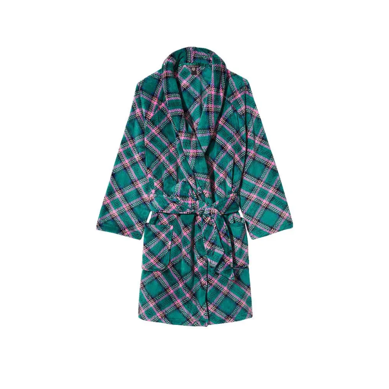 Плюшевий халат Short Cozy Robe XS/S