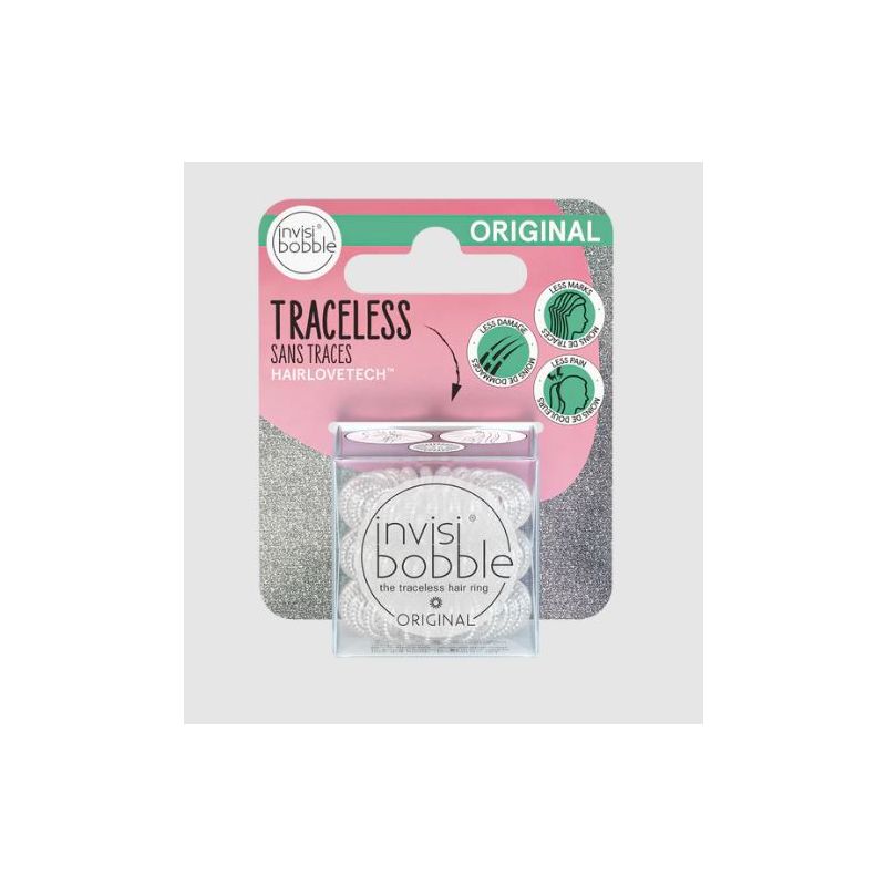 Резинка-браслет для волосся invisibobble ORIGINAL Mother of Chrome