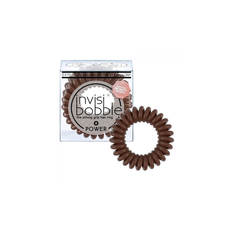 Резинка-браслет для волосся invisibobble POWER Pretzel Brown