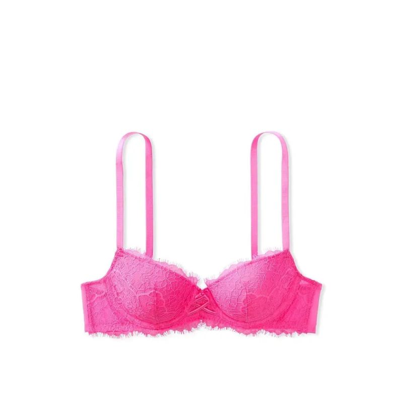 Бюстгальтер Dream Angels Lightly-Lined Demi Bra Neon Pink