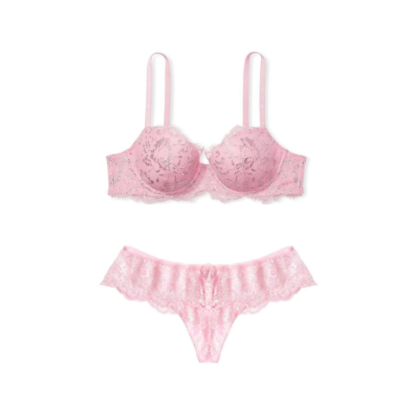 Комплект білизни Dream Angels Lightly-Lined Demi Bra Light Pink