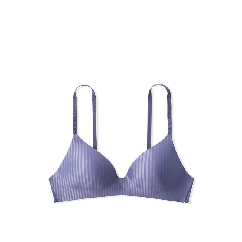 Бюстгальтер T-Shirt Lightly Lined Wireless Bra Blue Violet