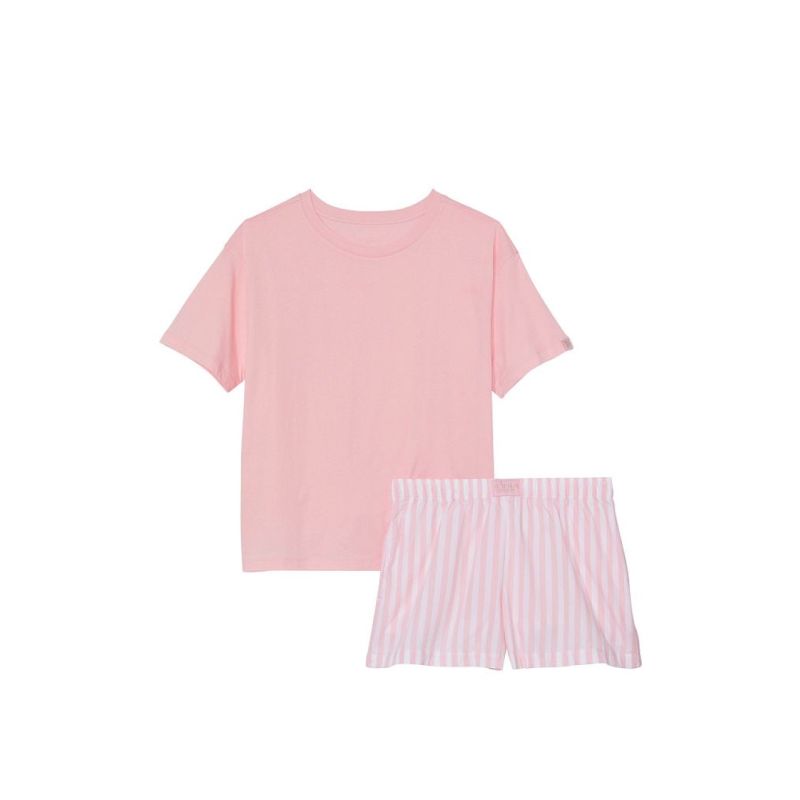 Піжама Short Knit Tee-jama Set Pretty Blossom Stripe