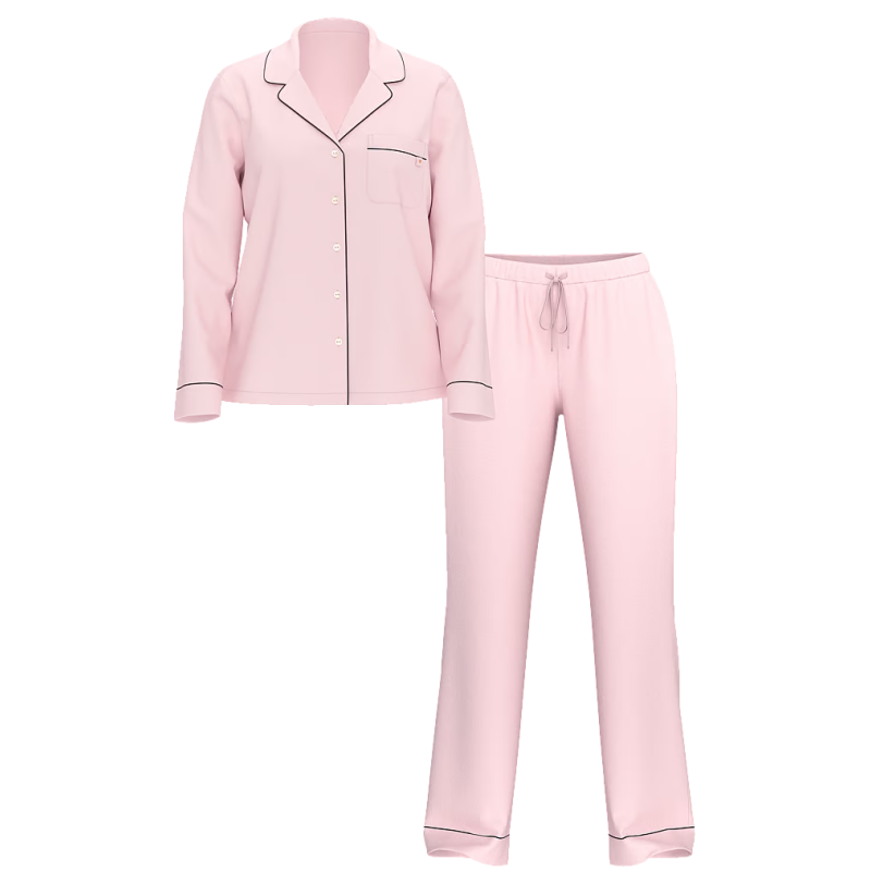 Піжама Modal Long Pajama Set Pink