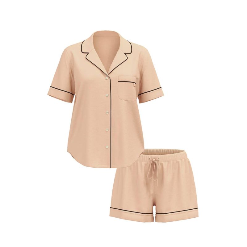 Піжама Modal Short Pajama Set Purest Beige