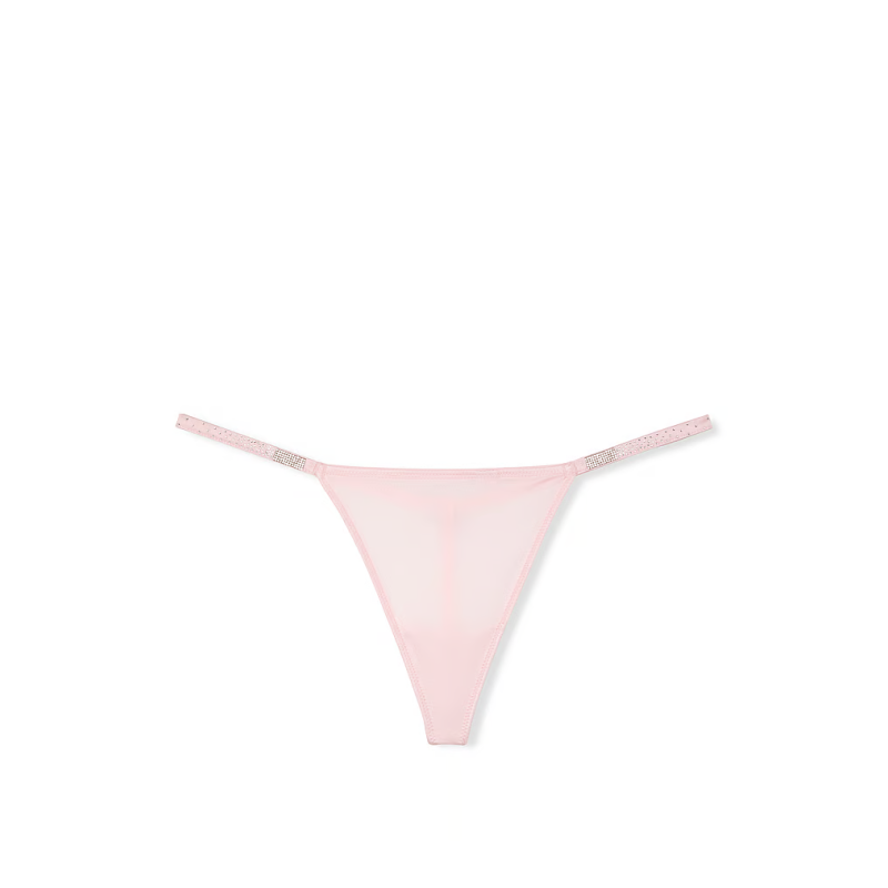 Трусики Scattered Shine Strap V-String Panty Angel Pink