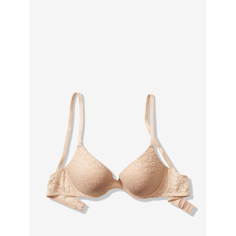 Бюстгальтер PINK Wear Everywhere Push-Up Bra Beige