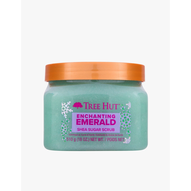 Скраб для тіла Enchanting Emerald Sugar Scrub від Tree Hut