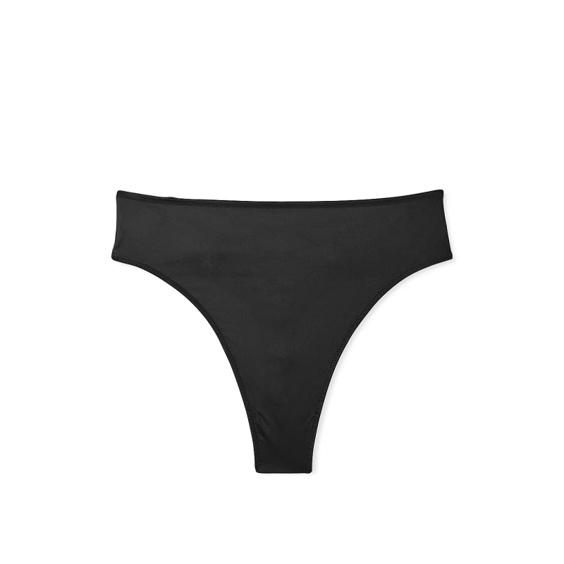 Трусики Very Sexy Smooth High-Waist Strappy-Back Thong Panty Black