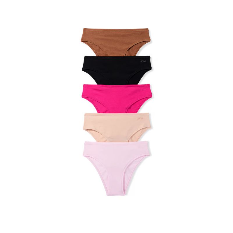 Набір трусиків 5-Pack Cotton Cheeky Panties Just The Basics