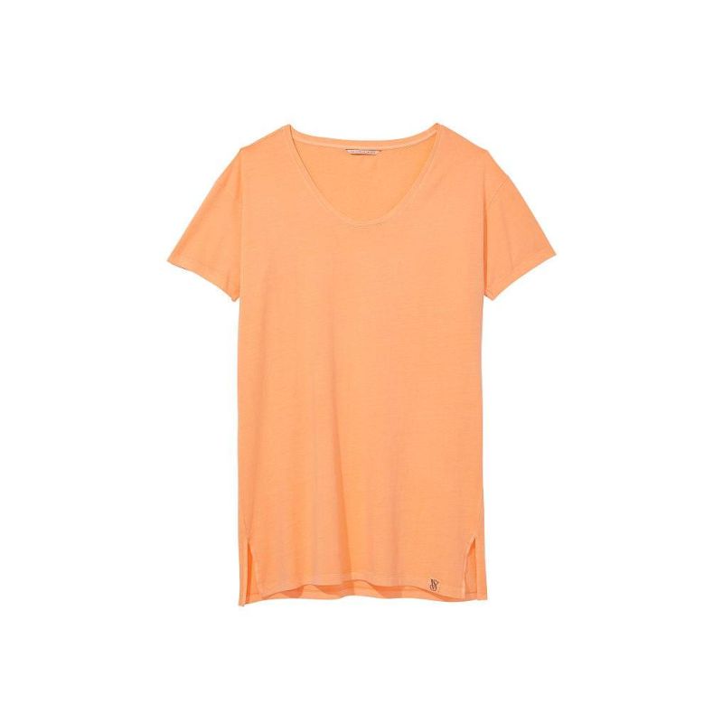 Нічна сорочка Oversize Cotton T-Shirt Orange