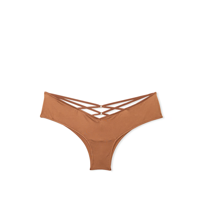Жіночі трусики Strappy Back High-Leg Cheeky Panty Caramel