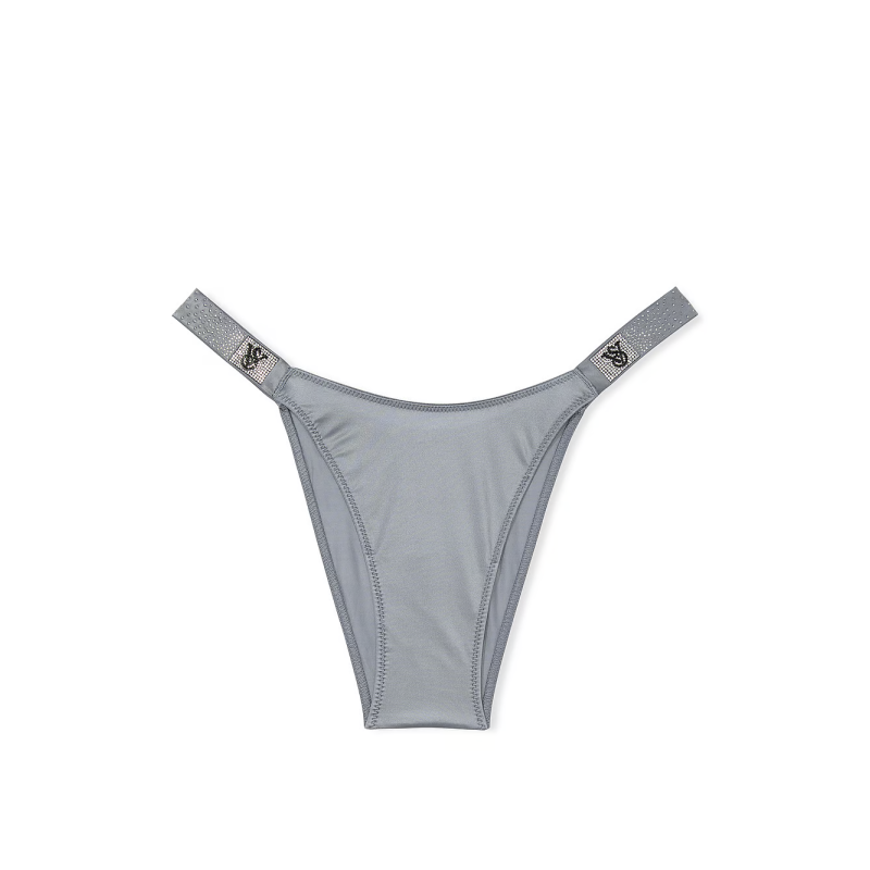 Трусики Very Sexy Scattered Shine Strap Smooth Brazilian Panty Asteroid Grey
