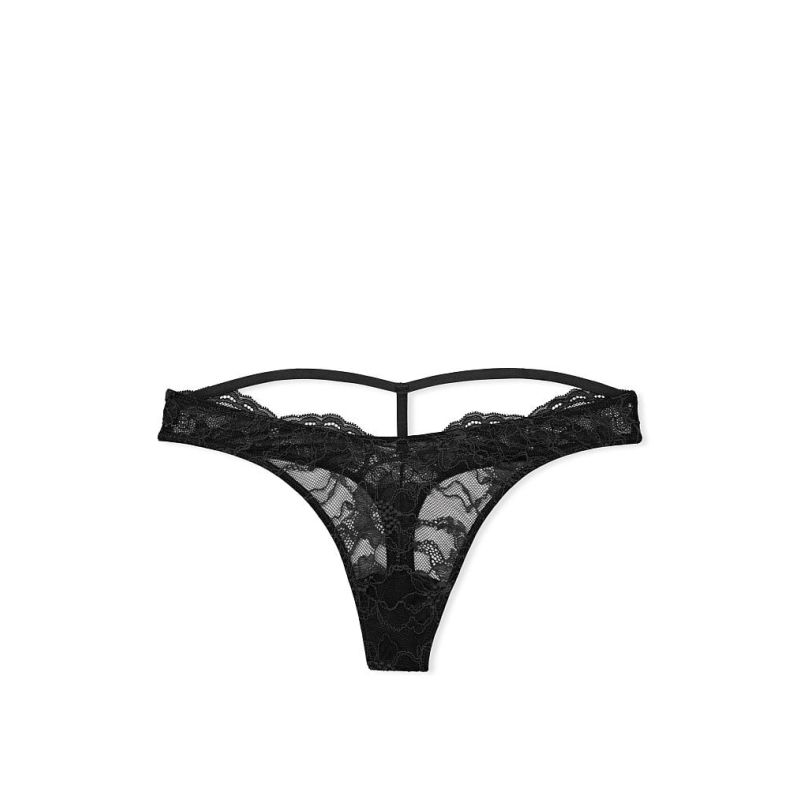 Трусики Very Sexy Shine Strap Thong Panty Black