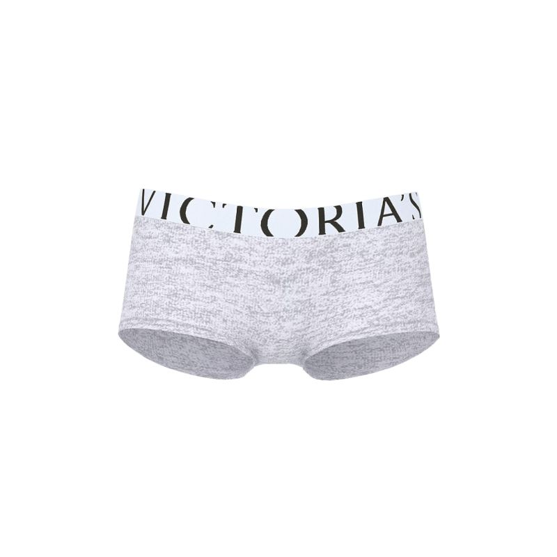 Трусики Exploded Logo Cotton Boyshort Panty Grey