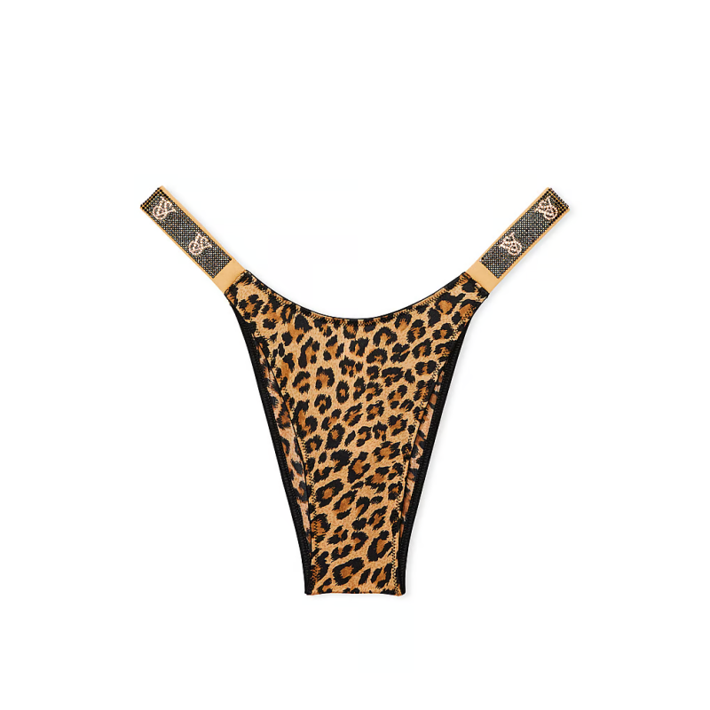 Трусики Very Sexy Shine Strap Brazilian Panty Leopard