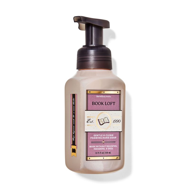 Парфумоване мило-пінка Book Loft Foaming Hand Soap