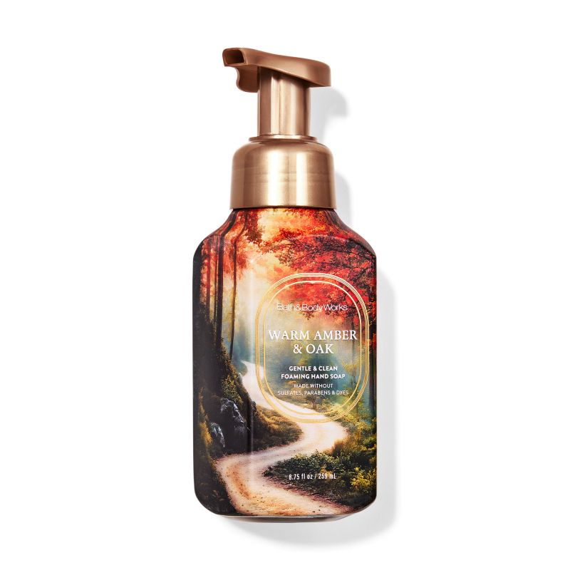 Парфумоване мило-пінка Warm Amber & Oak Hand Soap