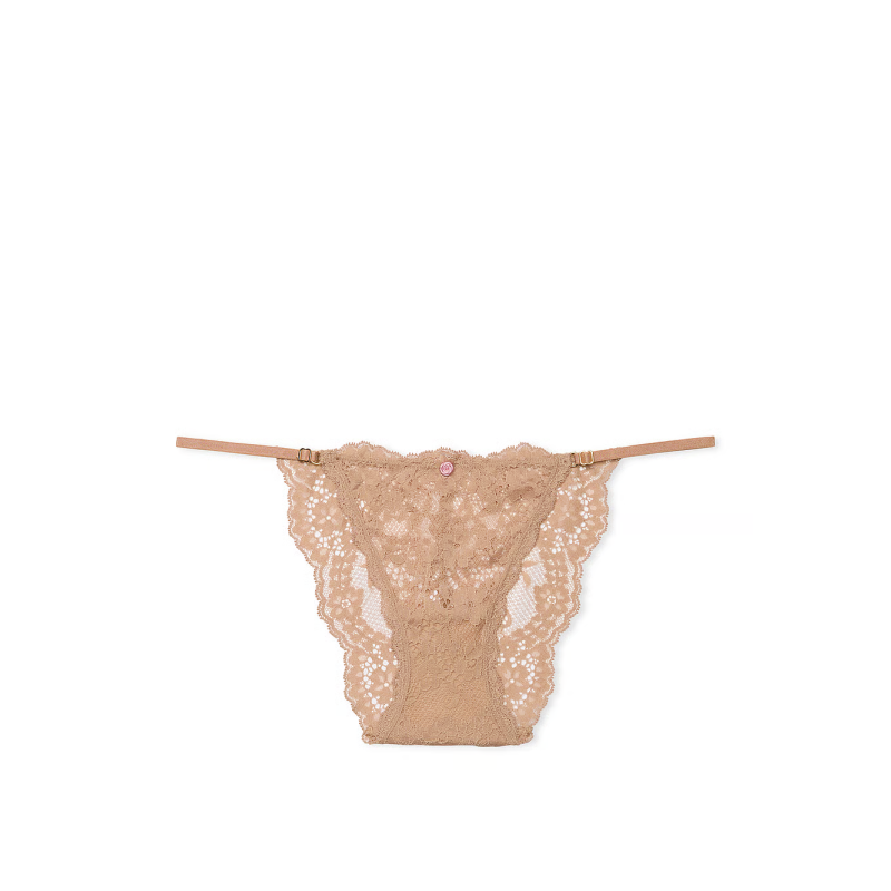 Трусики Dream Angels Lace String Bikini Panty Praline VS