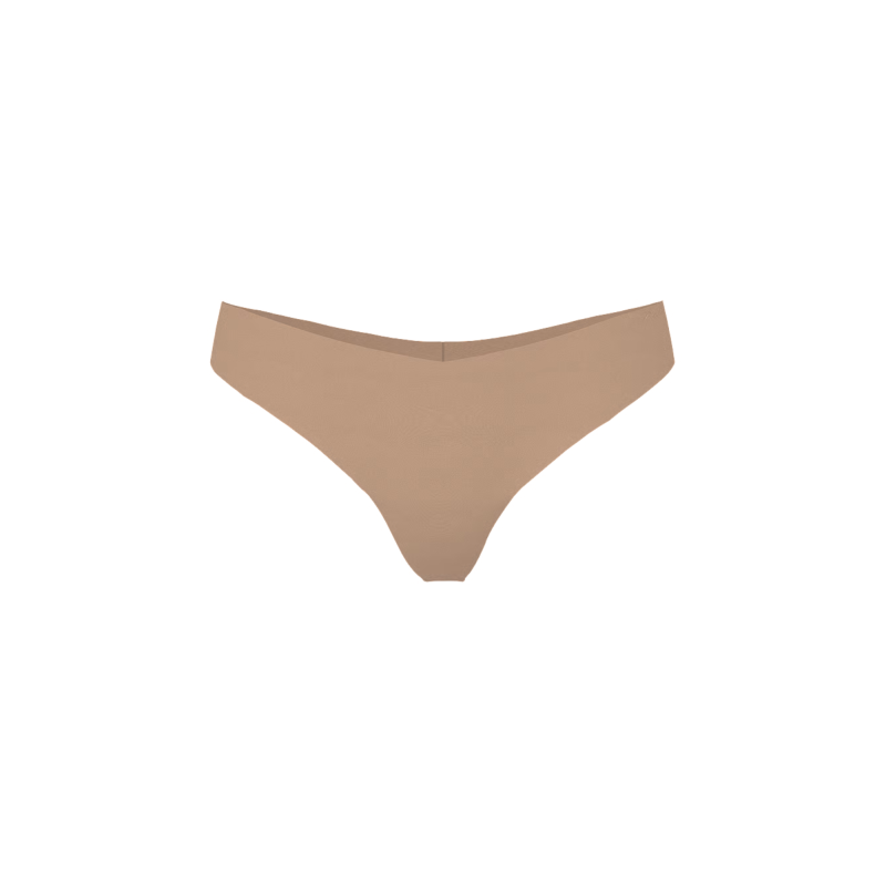Трусики PINK No-Show Thong Panty Praline