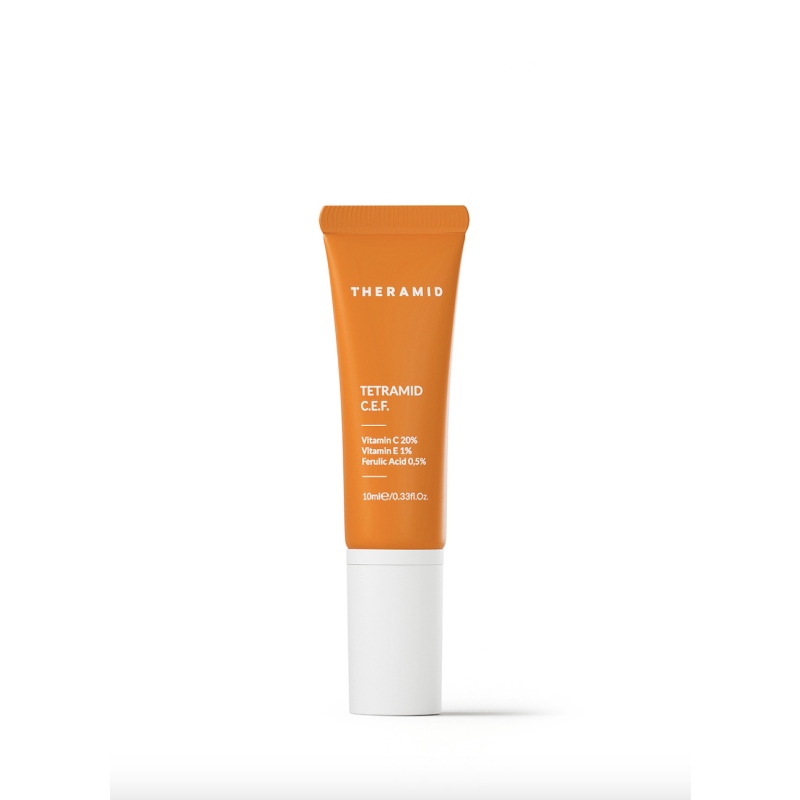 Антиоксидантна сироватка із вітаміном С C-Tetra E.F. 10 мл від THERAMID