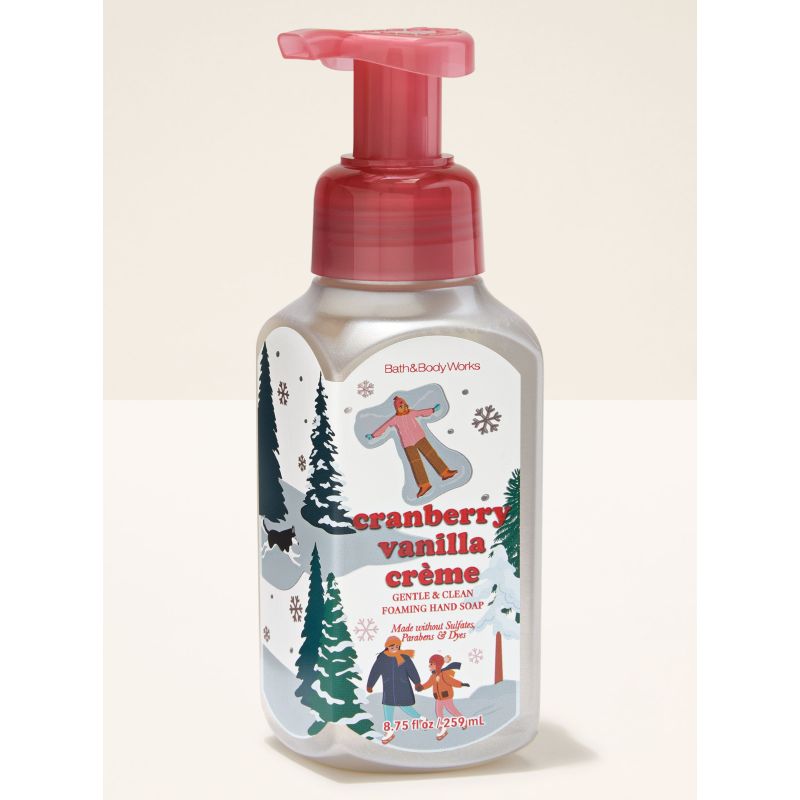 Парфумоване мило-пінка Cranberry Vanilla Crème Foaming Hand Soap