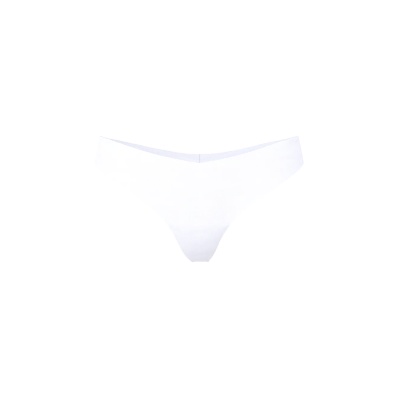 Трусики PINK No-Show Thong Panty White