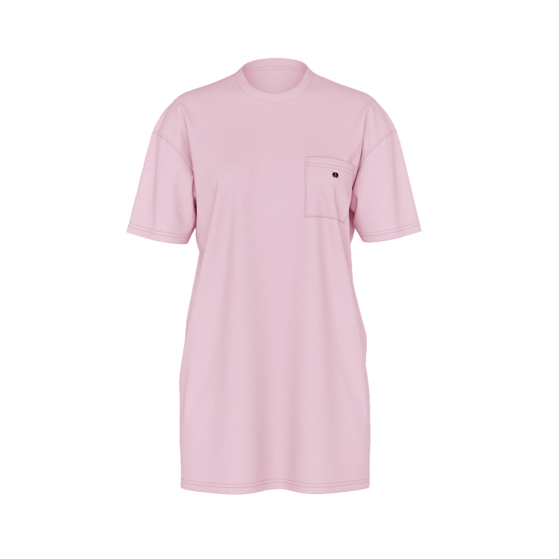 Нічна сорочка Oversize Cotton Sleep Tee Purple