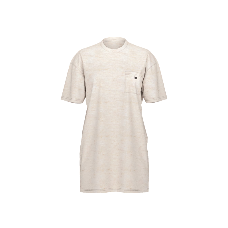 Нічна сорочка Oversize Cotton Sleep Tee Natural Heather