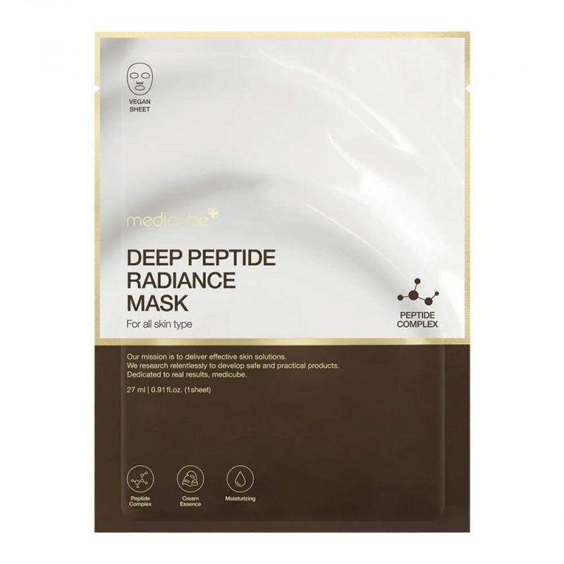 Регенеруюча кремова маска Deep Peptide Radiance Mask Medicube