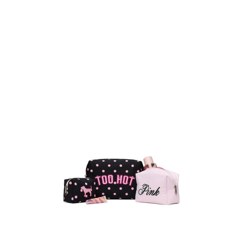 Косметичка Makeup Bag Trio Black Dot