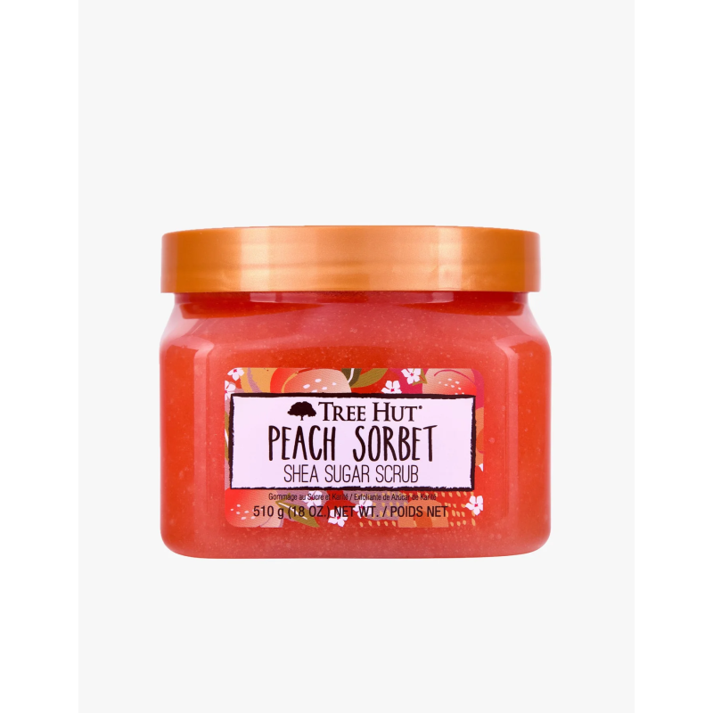 Скраб для тіла Peach Sorbet Sugar Scrub від Tree Hut