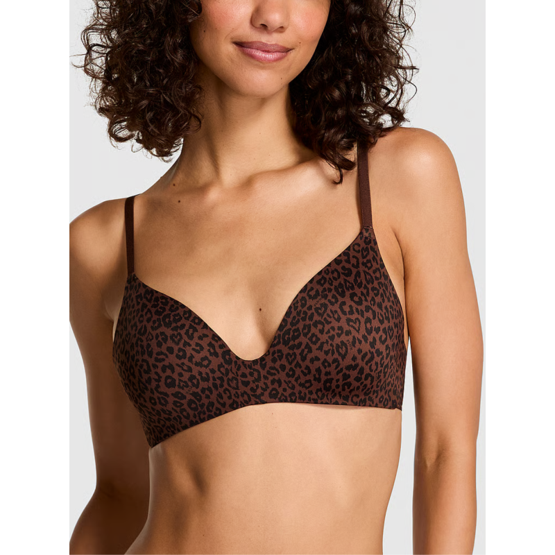 Бюстгальтер PINK Wear Everywhere Push-Up Wireless Bra Leo