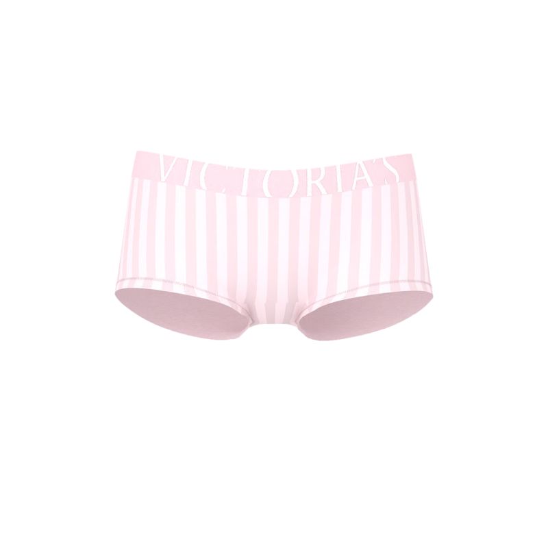 Трусики Exploded Logo Cotton Boyshort Panty Pretty Blossom Stripes