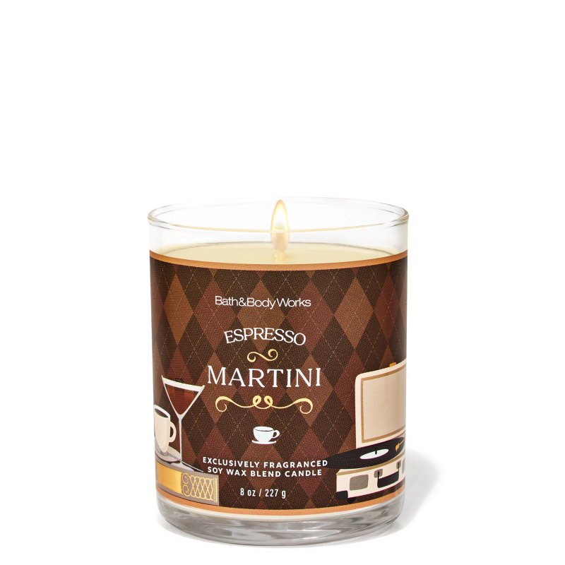 Ароматизована свічка Espresso Martini 1-Wick Candle
