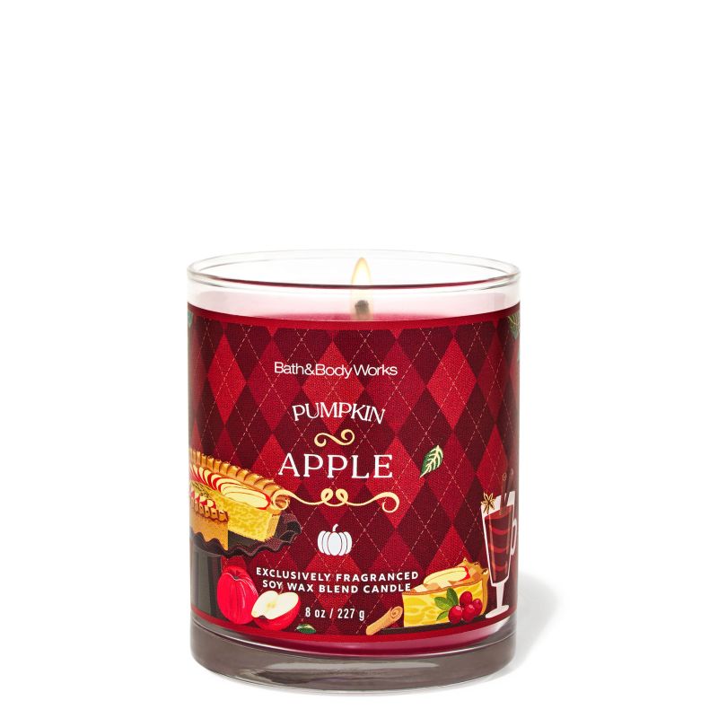 Ароматизована свічка Pumpkin Apple 1-Wick Candle
