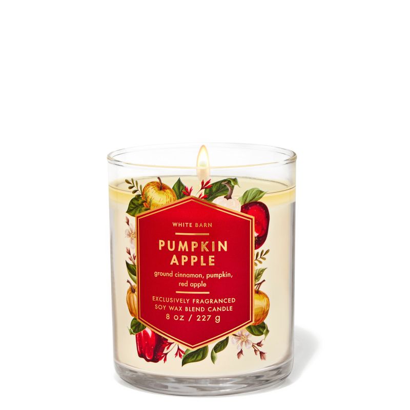 Ароматизована свічка Pumpkin Apple 1-Wick Candle