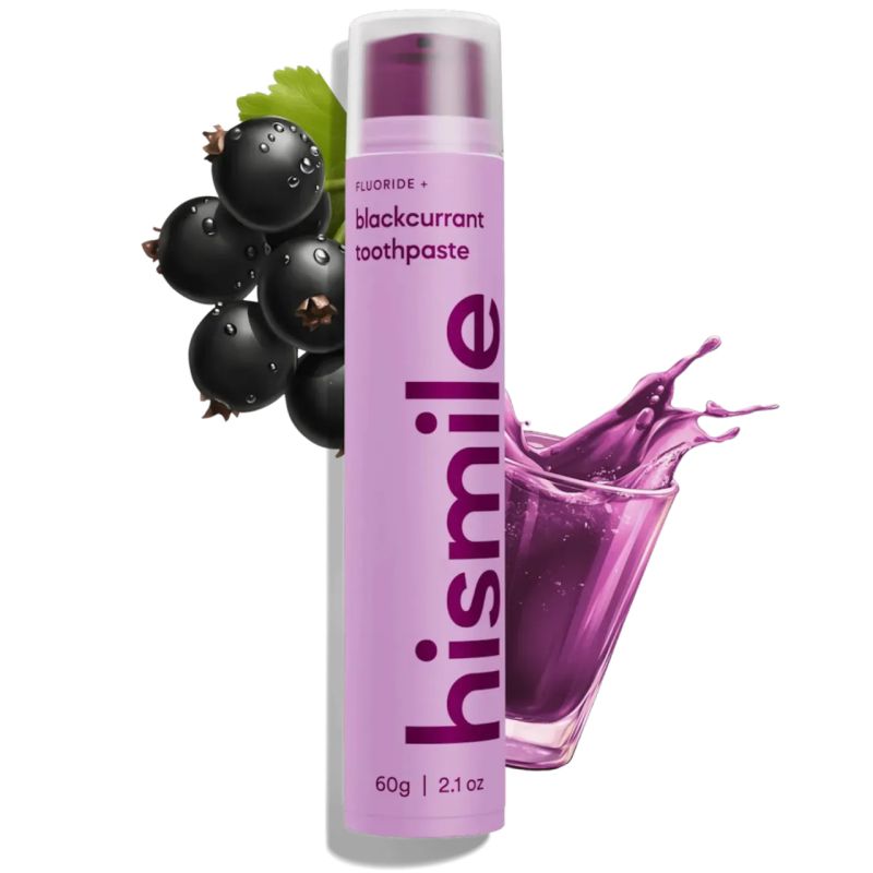 Зубна паста із смаком смородини Blackcurrant Toothpaste Hismile