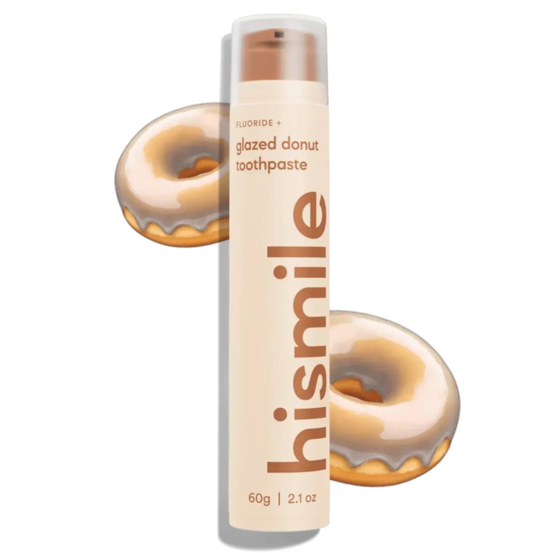 Зубна паста із смаком пончика Glazed Donut Toothpaste Hismile