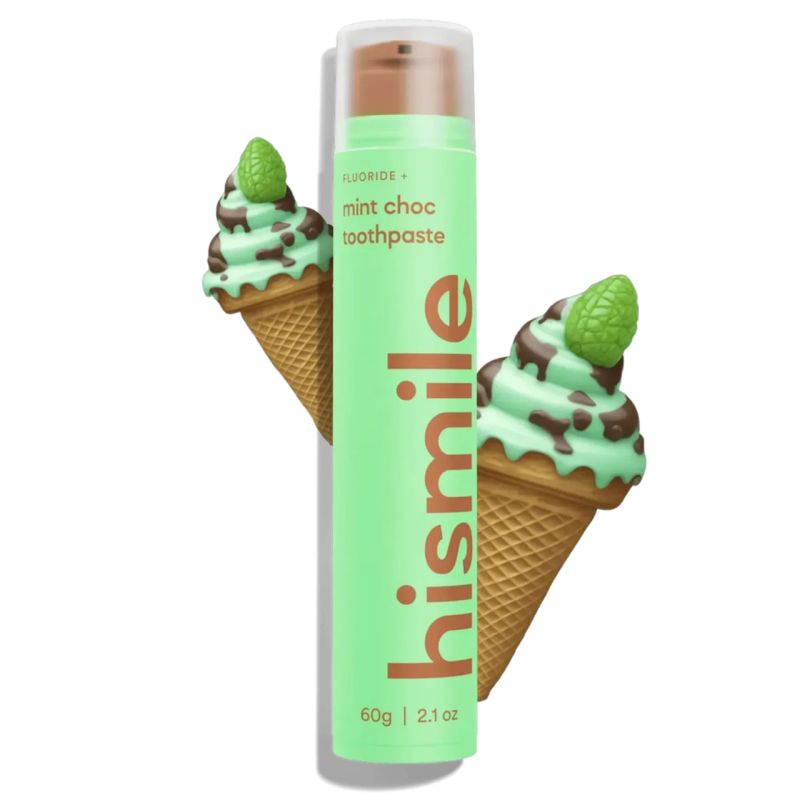 Зубна паста із смаком м'ятного шоколаду Mint Choc Toothpaste Hismile