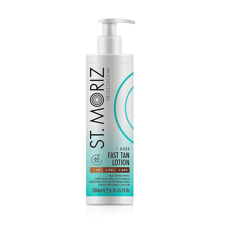 Лосьйон-автозасмага для експрес засмаги Fast Tan Lotion від St. Moriz