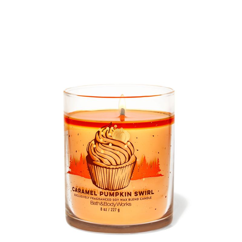 Ароматизована свічка Caramel Pumpkin Swirl