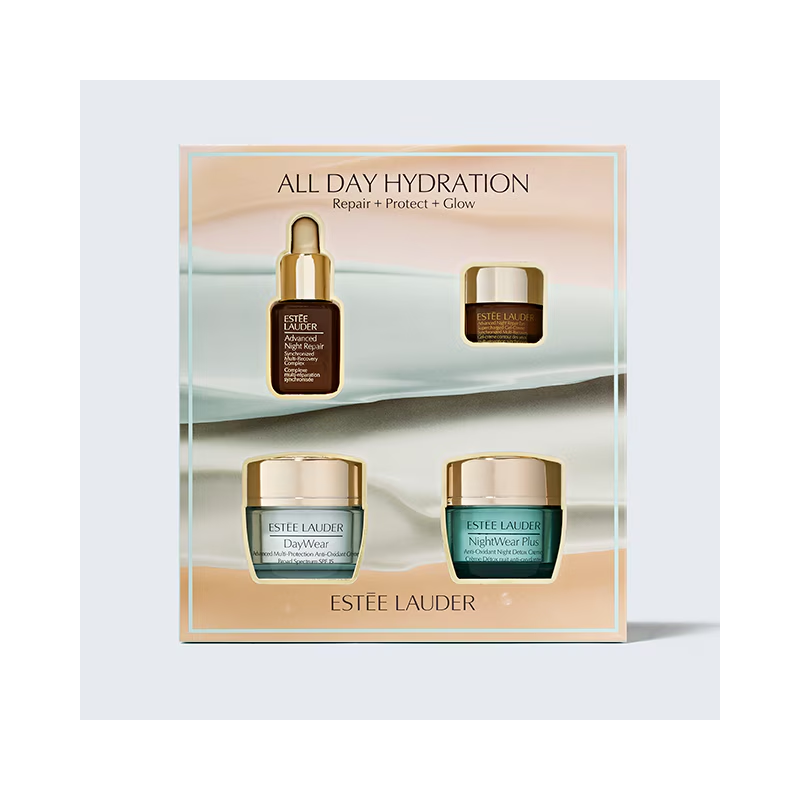 Подарунковий набір All Day Hydration Skincare Starter Gift Set Repair + Protect + Glow