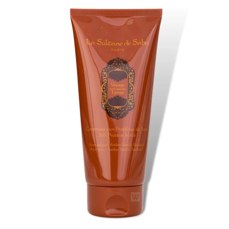 Скраб для тіла з протеїнами шовку Аюрведичний від La Sultane de Saba